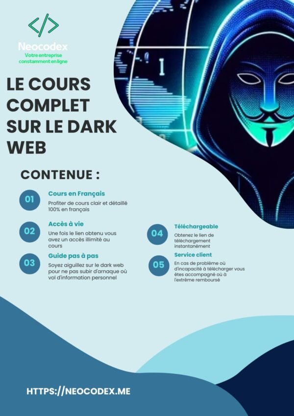 Le cours complet sur le Dark Web
